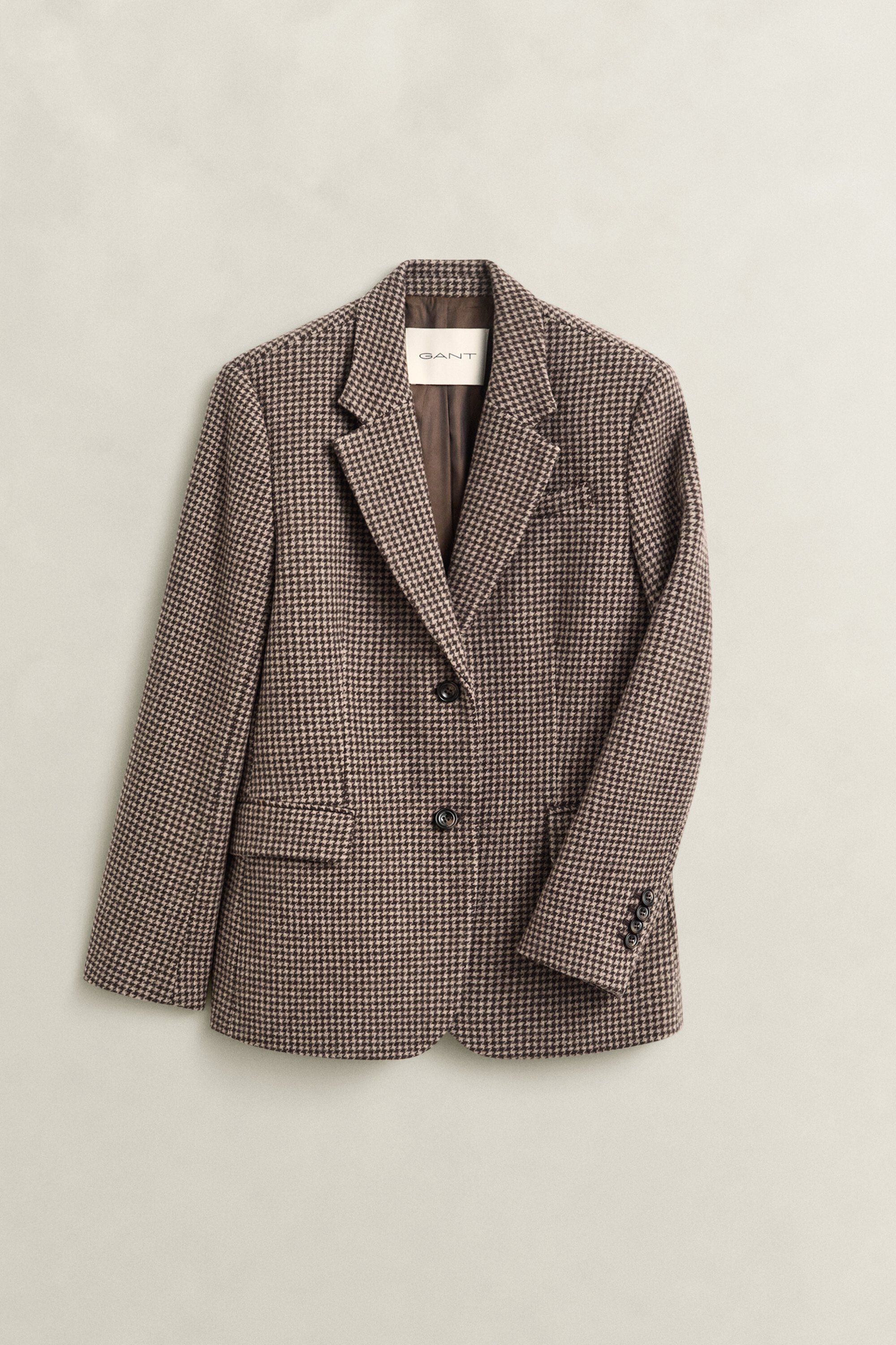 REG HOUNDSTOOTH BLAZER