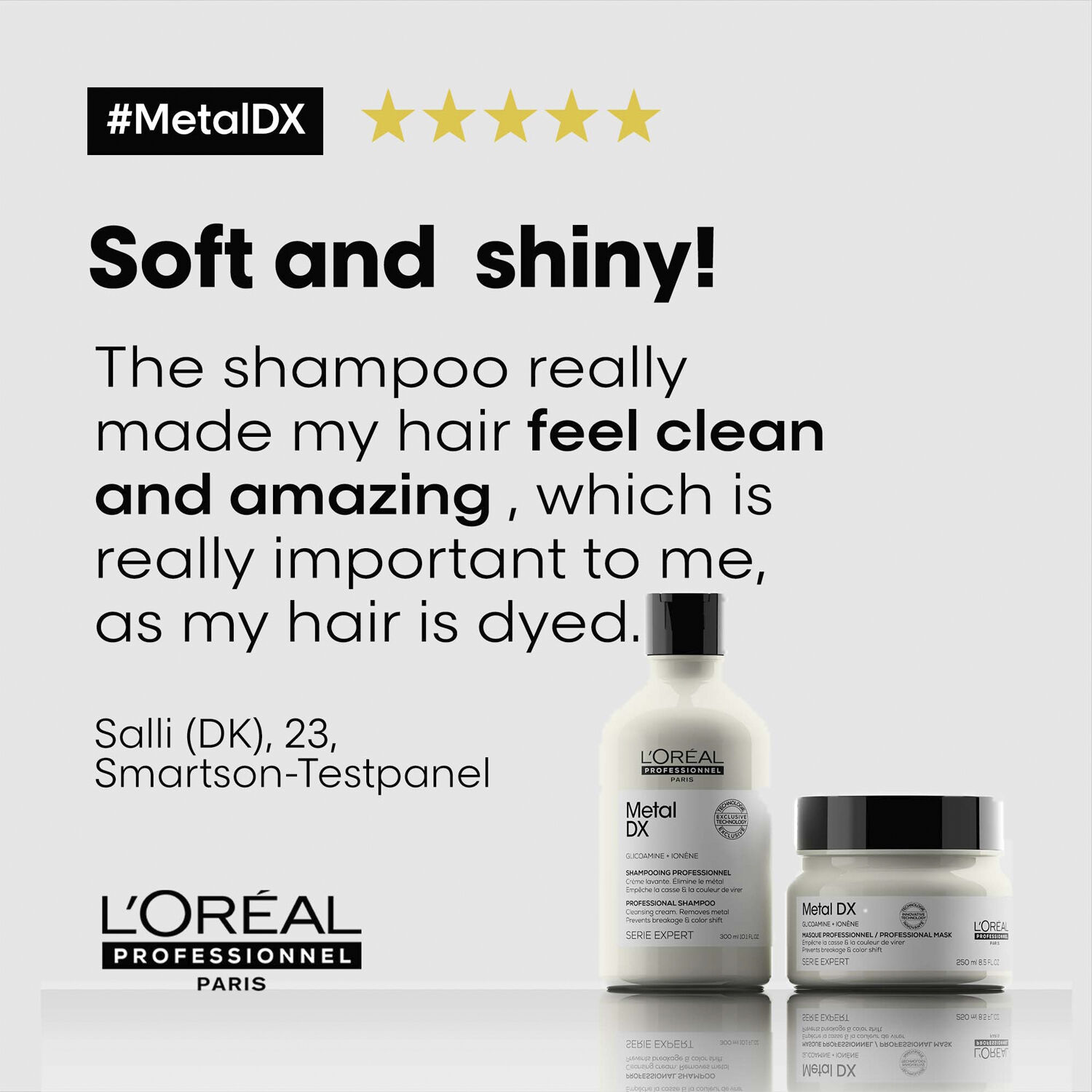 L'Or&eacute;al Professionnel Metal DX Shampoo 300ml
