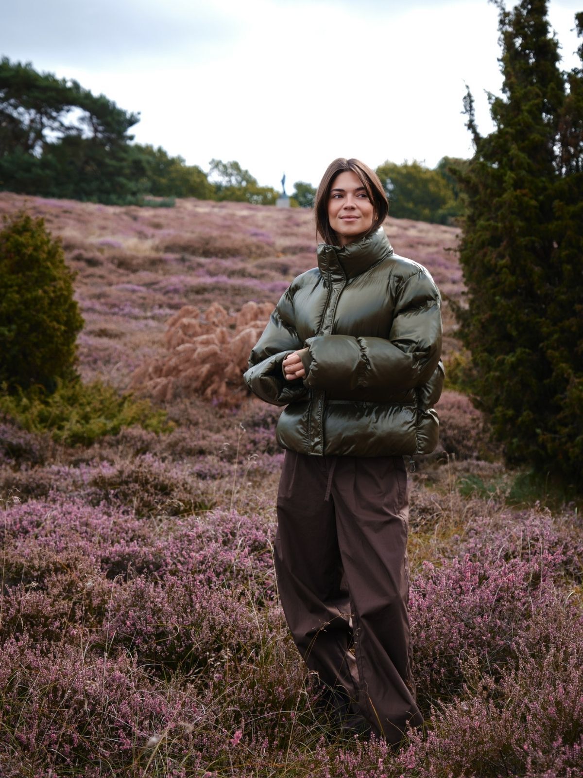 Rhea Shiny Puffer Jacket