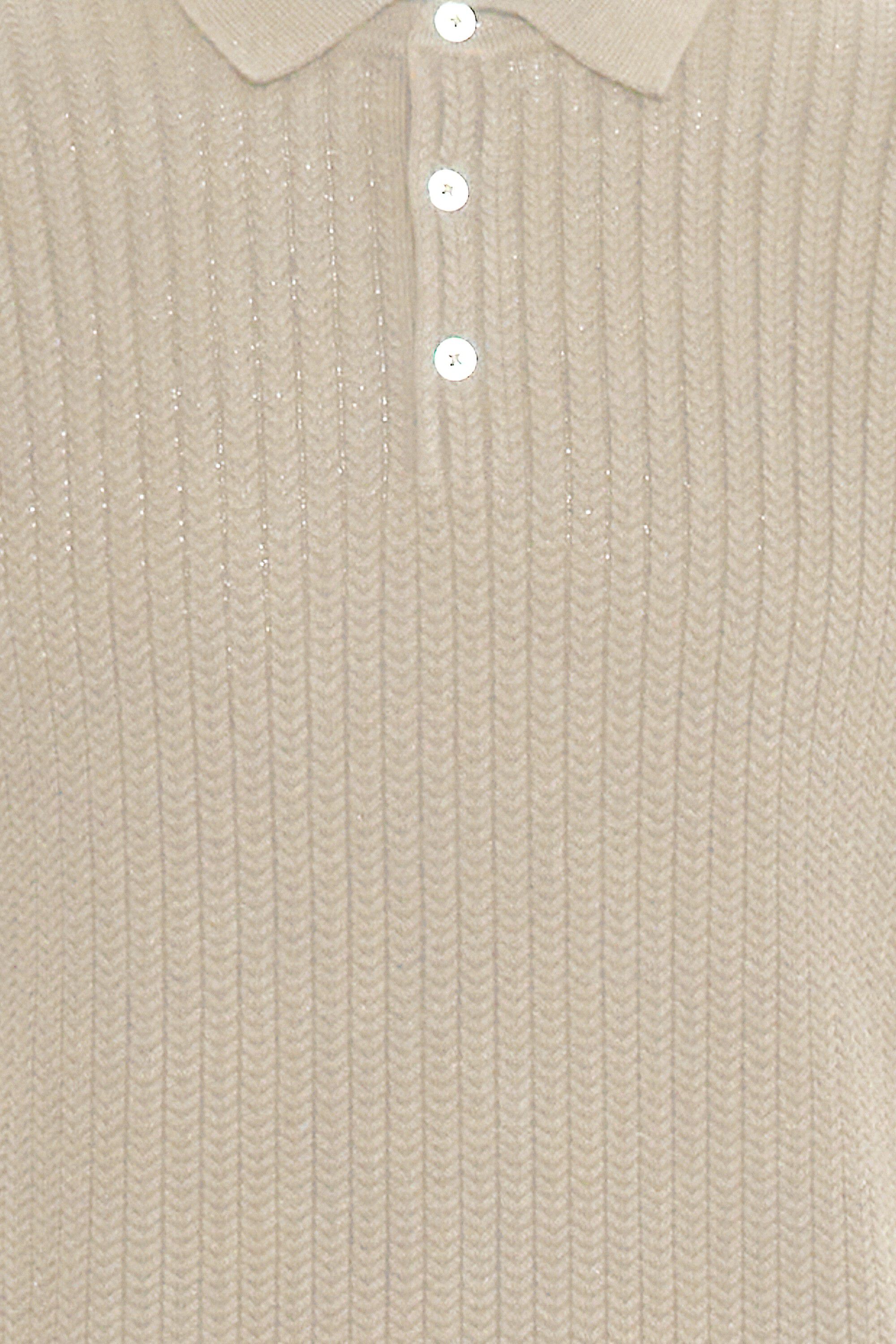 CFKARL structured knit polo