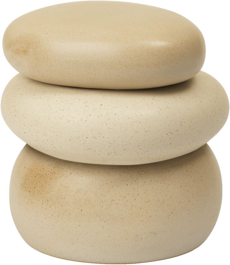 Pebble Box - Large - Sand/Cream