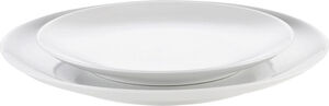 "Tallrik flat Cecil 28 cm Vit"