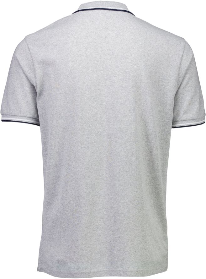 Polo shirt with zip recycled