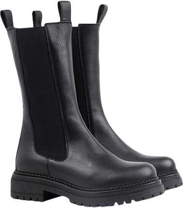 CASHANNAH Chelsea High Cut Leather