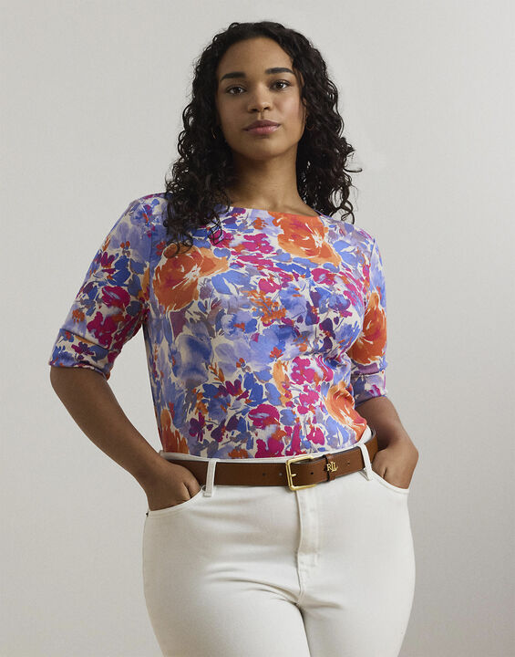 Refined Stretch Rib T-Shirt