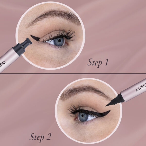 Master stamp and stroke eyeliner Intense Black - grand 12mm