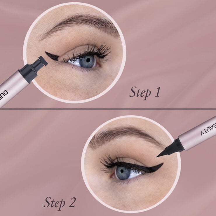 Master stamp and stroke eyeliner Intense Black - grand 12mm