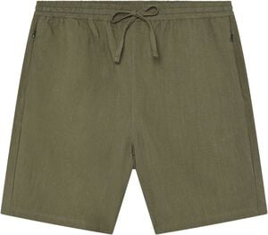 Fig loose linen-mix shorts