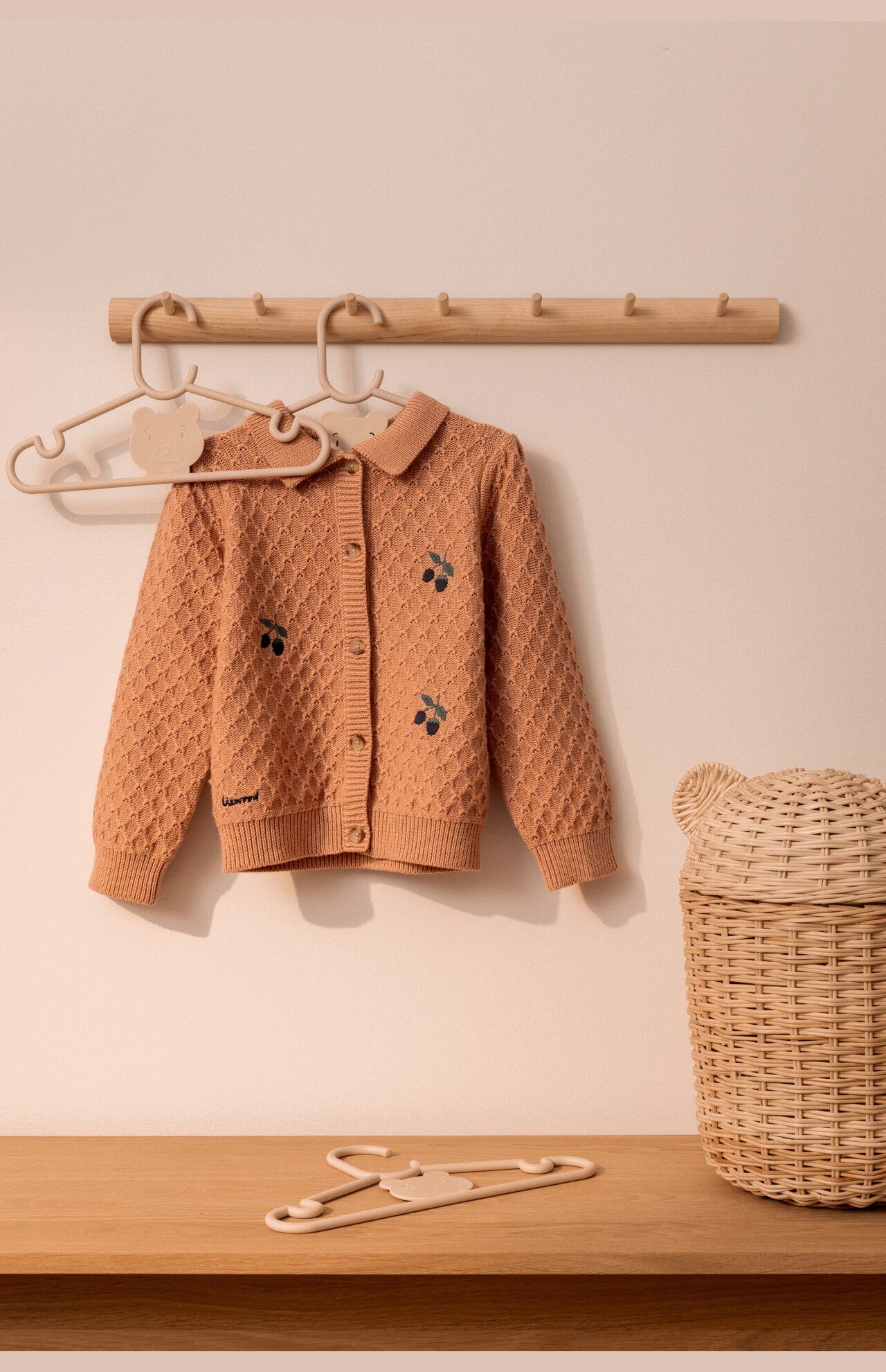 Falton Mr Bear Hanger 8-Pack