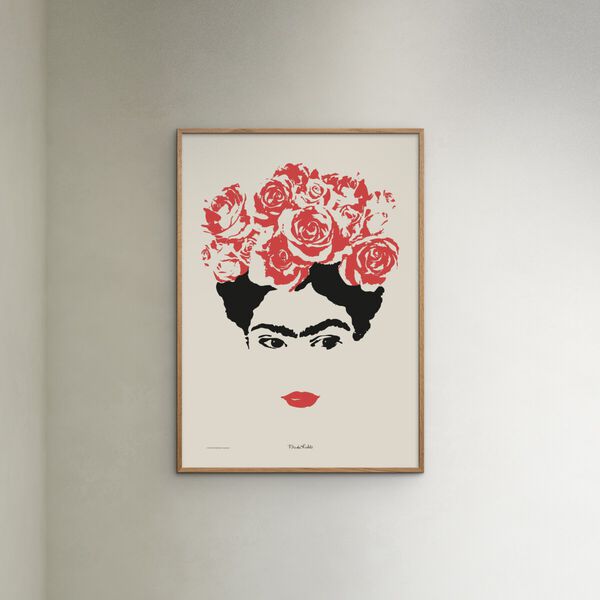 Frida Kahlo - Red lips