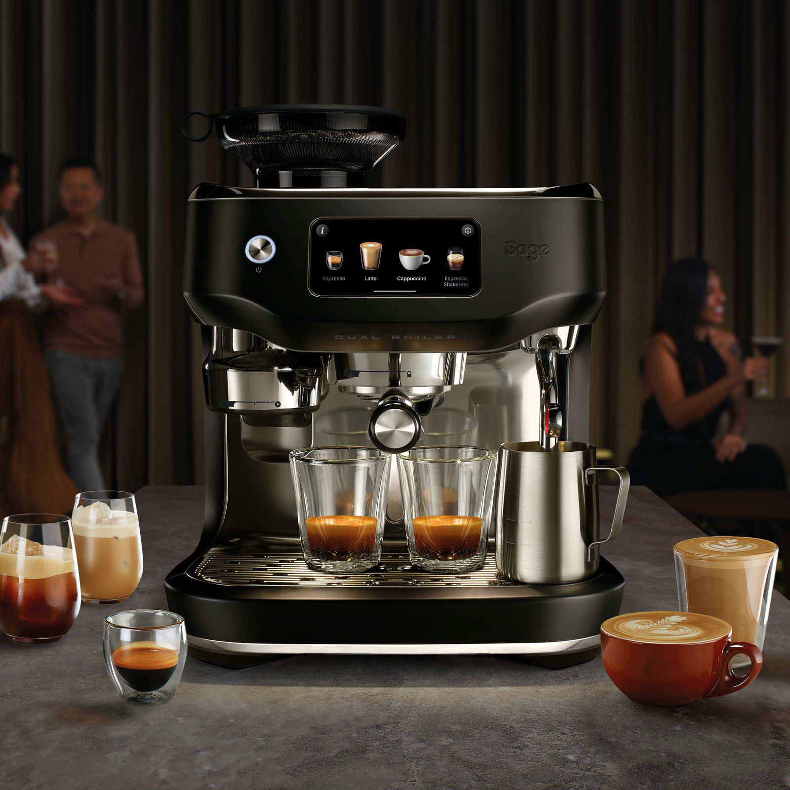 Sage SES 995 BTR Oracle Dual Boiler Espresso machine Black T