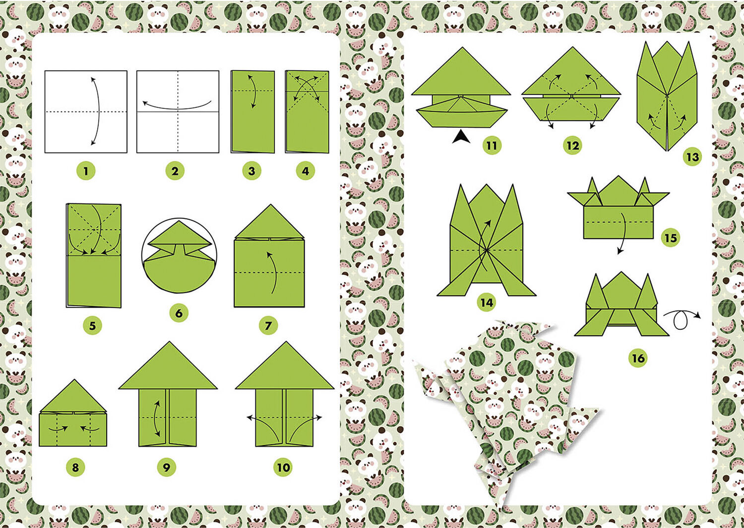 Auzou - Aktivitetss&aelig;t - Kawaii origami