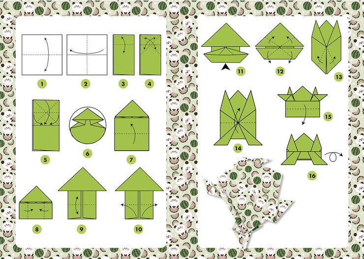 Auzou - Aktivitetssæt - Kawaii origami