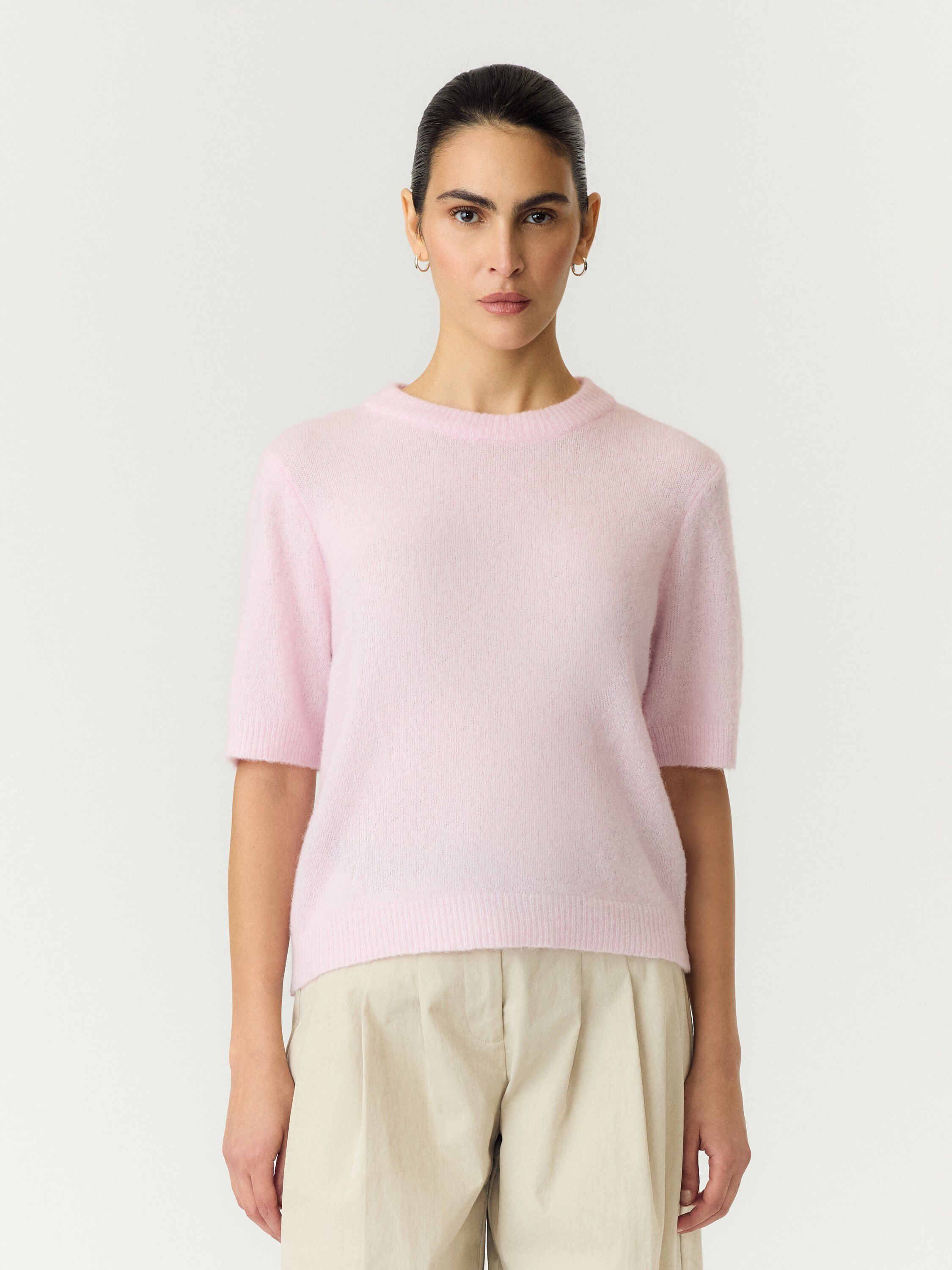 Yasjohi Ss Wool Blend Pullover S. Noos