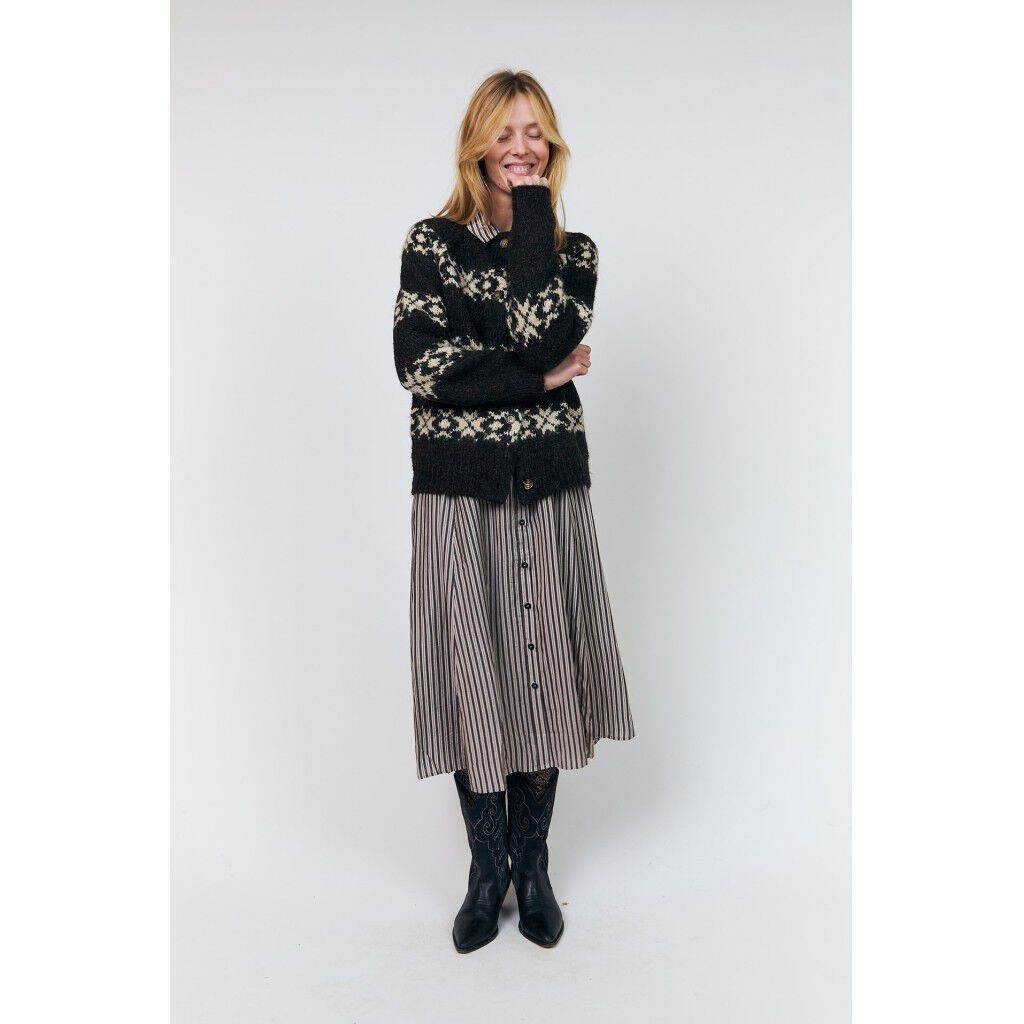 Padovall Cardigan Knit Ls