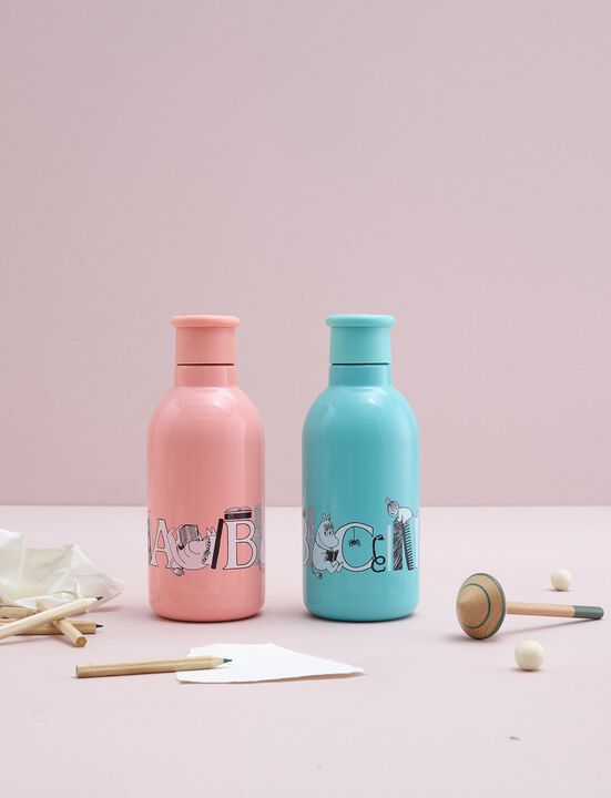 Moomin ABC termoflaske 0.5 l. Moomin salmon