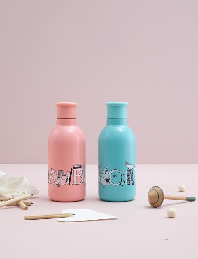 Moomin ABC termoflaske 0.5 l. Moomin salmon
