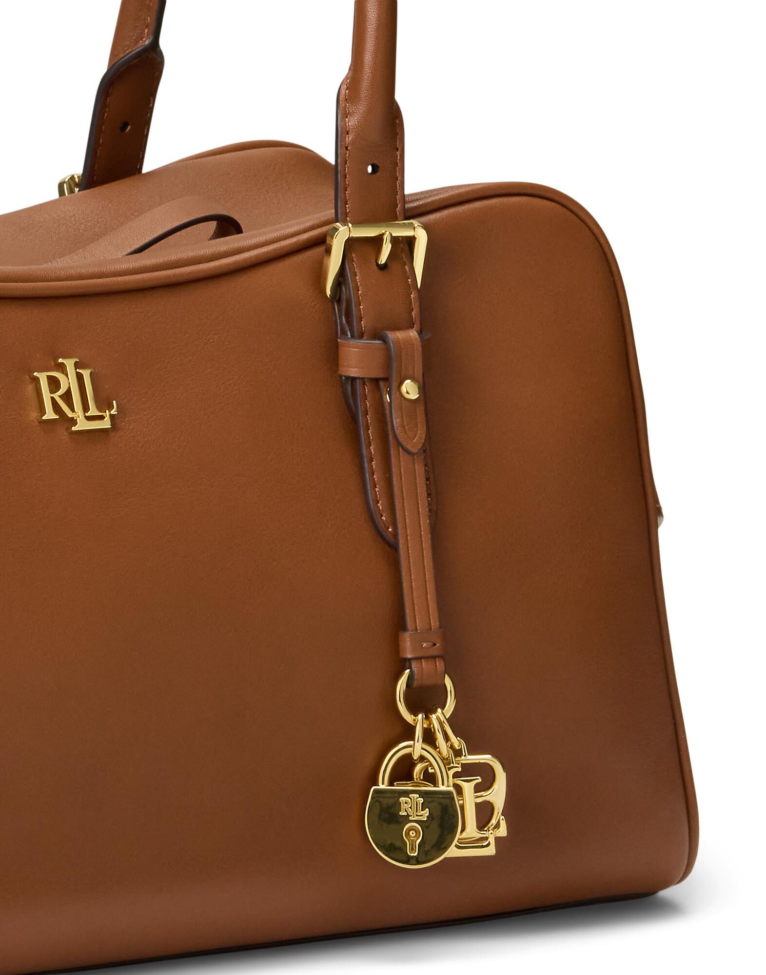 Leather Large Marcy Zip Satchel