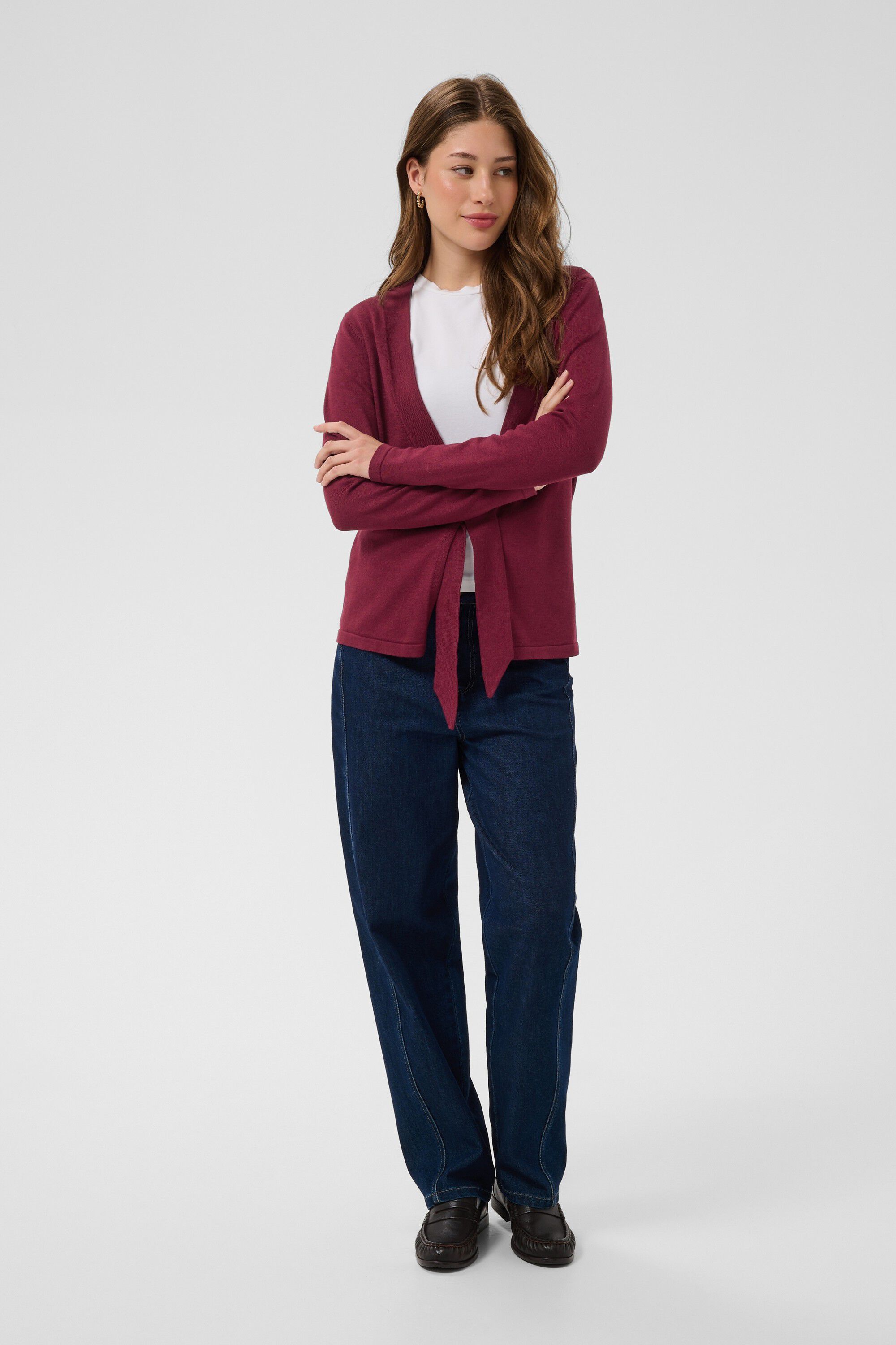 MilaSZ Tie Cardigan