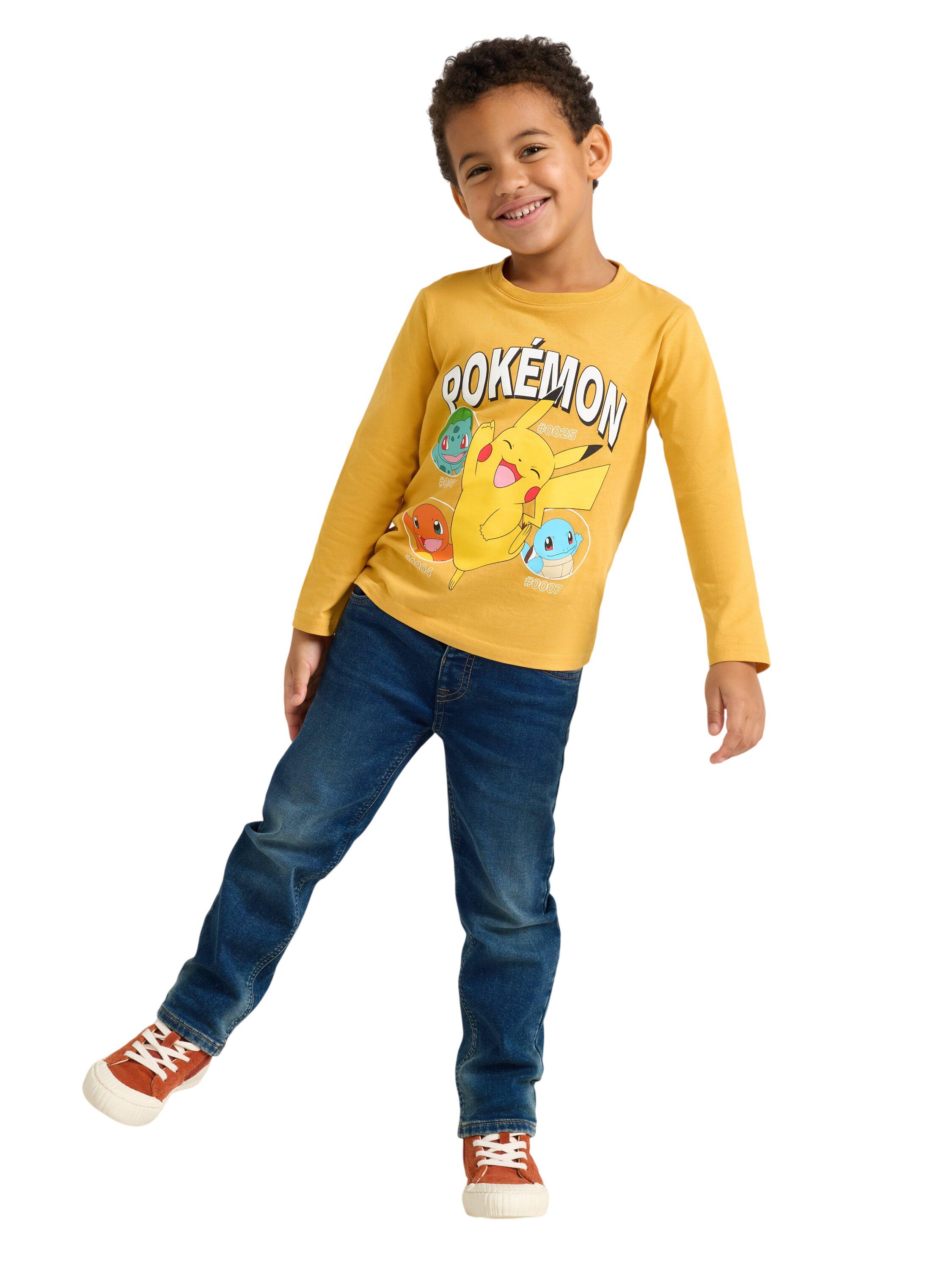Soft long-sleeved top with a Pok&eacute;mo