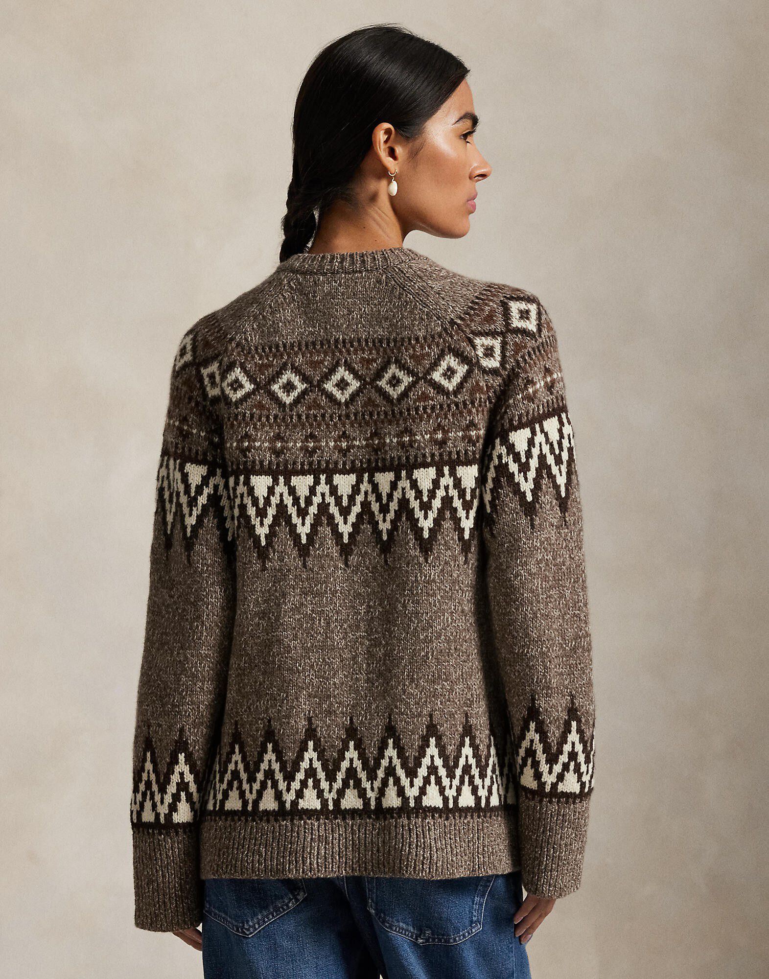 Fair Isle Wool-Blend Cardigan