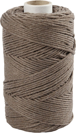 Macramé snor, L: 198 m, diam. 2 mm.