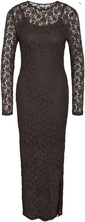 NMMIRIAM L/S MAXI LACE DRESS
