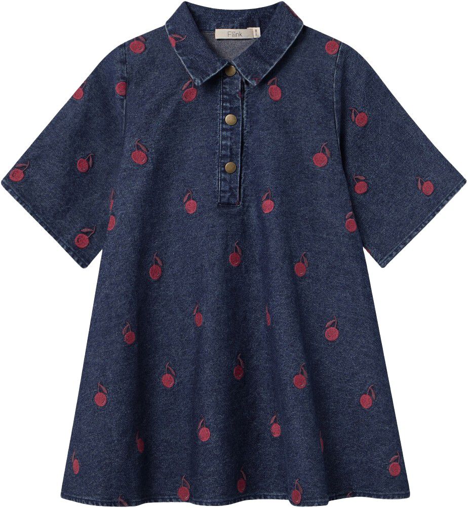 Donna Embr Shirt Dress