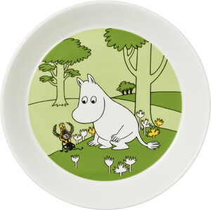 MUMI 19CM TALLERKEN MUMITROLD GRÆSGRØN
