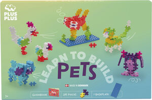 Plus Plus learn to bild Pet Animals