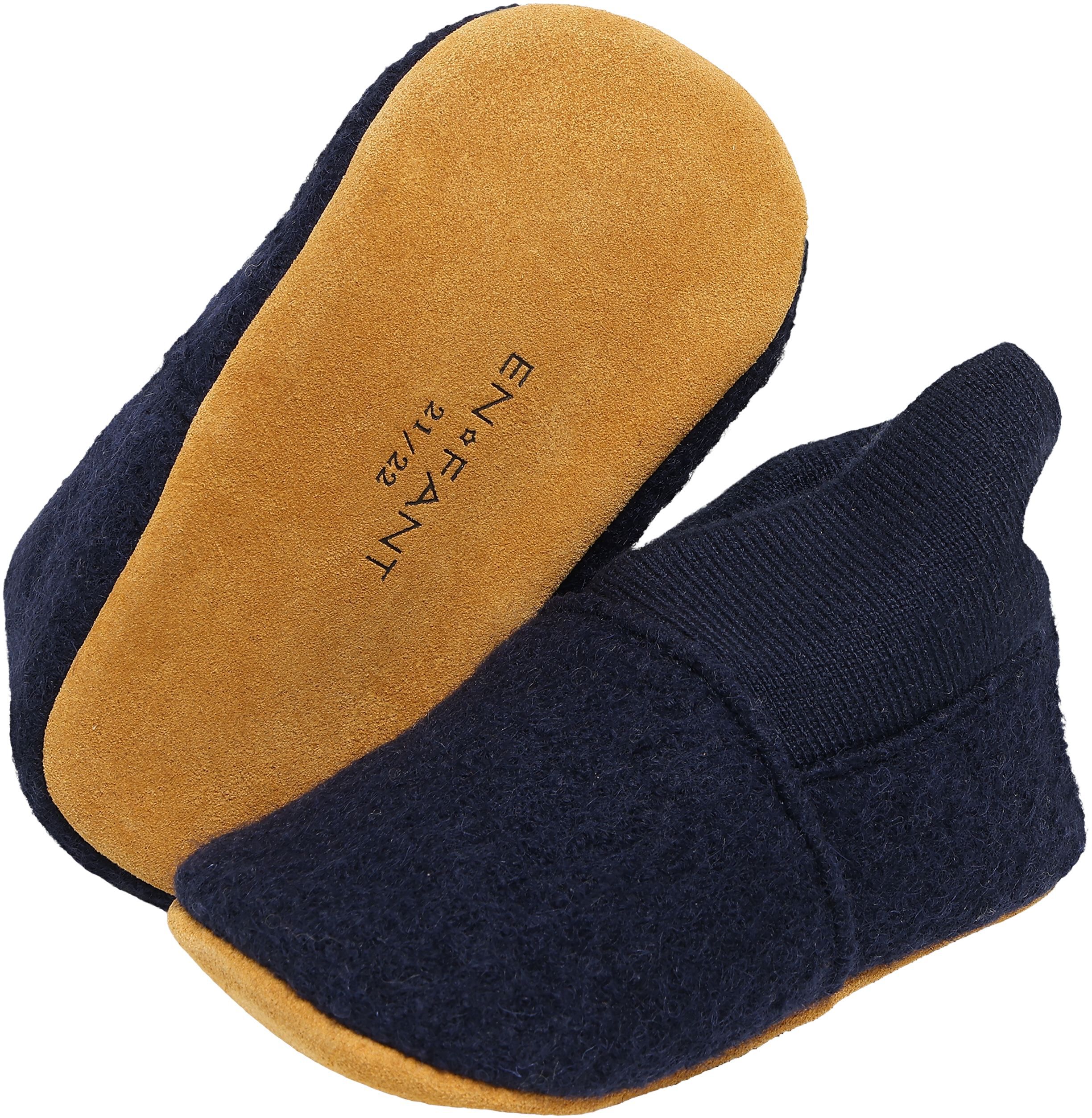 Wool Slippers w. Rib