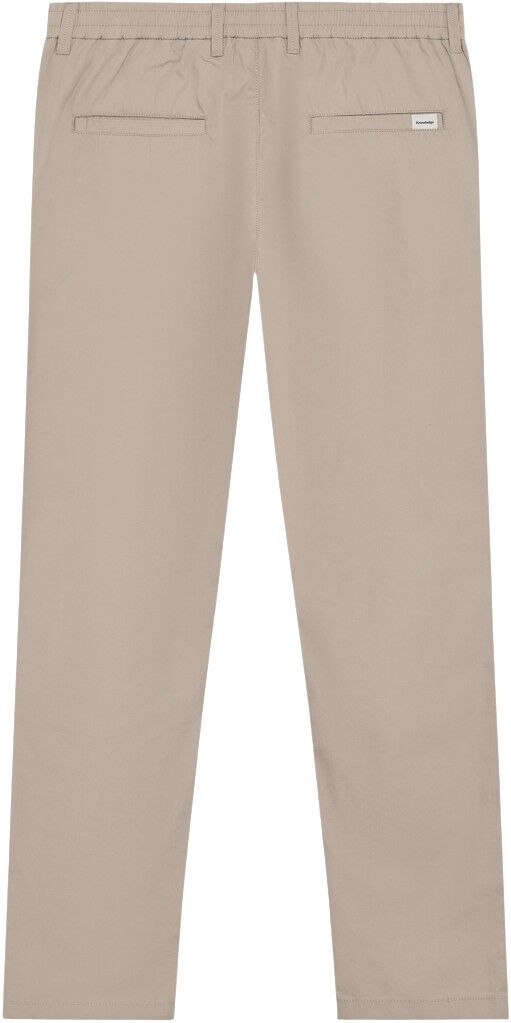 TIM tapered poplin elastic waist string pants - GOTS/Vegan