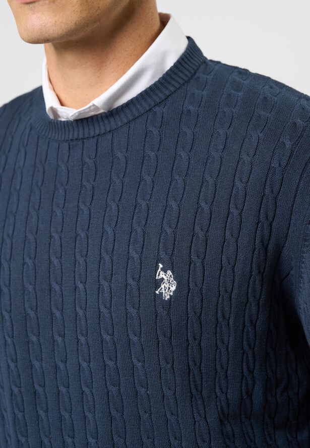MADS REG COT USPA M KNIT