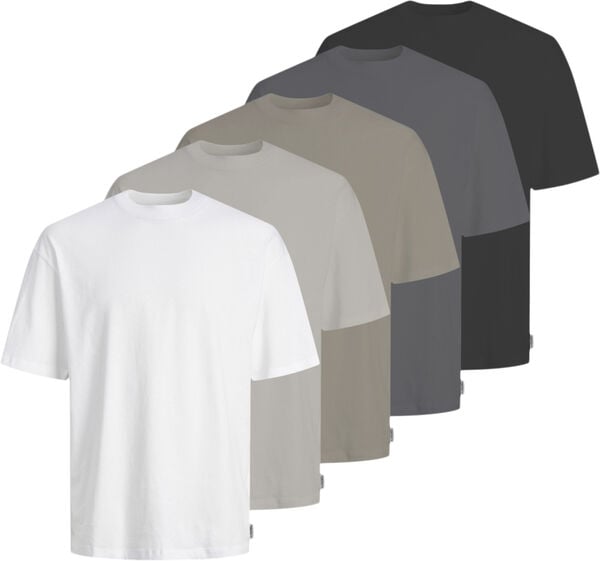 JREB LOOSE FIT TEE SS TEE 5-PACK MP