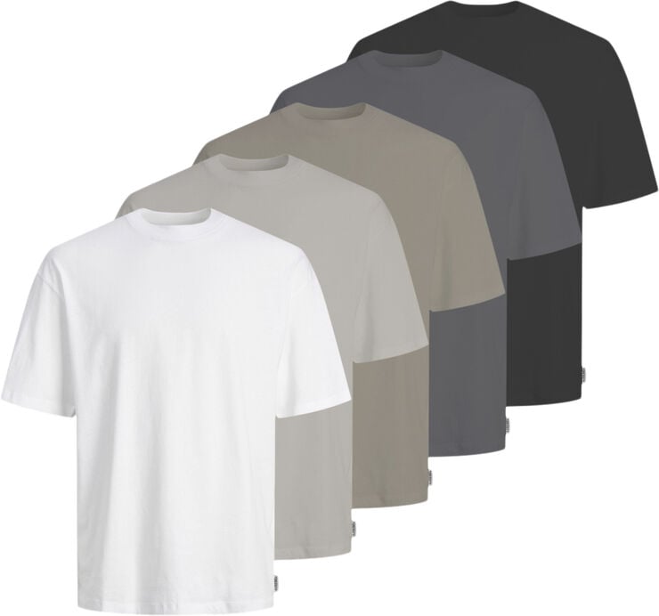 JREB LOOSE FIT TEE SS TEE 5-PACK MP