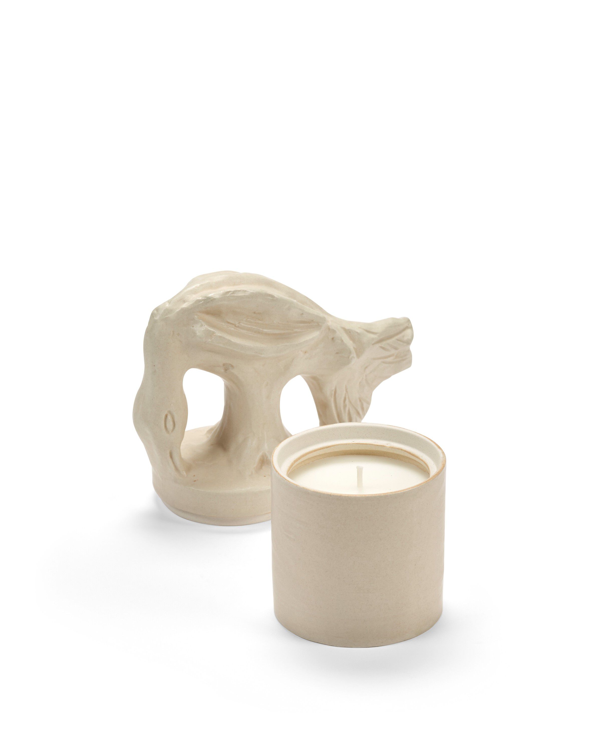 SCENTED CANDLE S IVORY ENCENSOIR