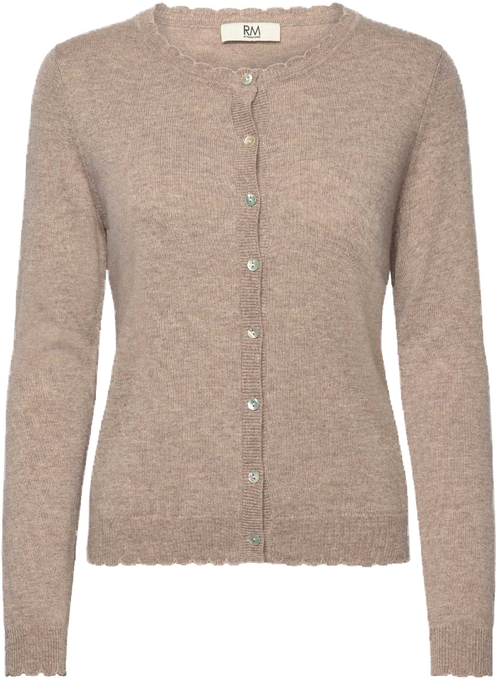 RMWSofia Wool LS Scallop Edge Short Cardigan