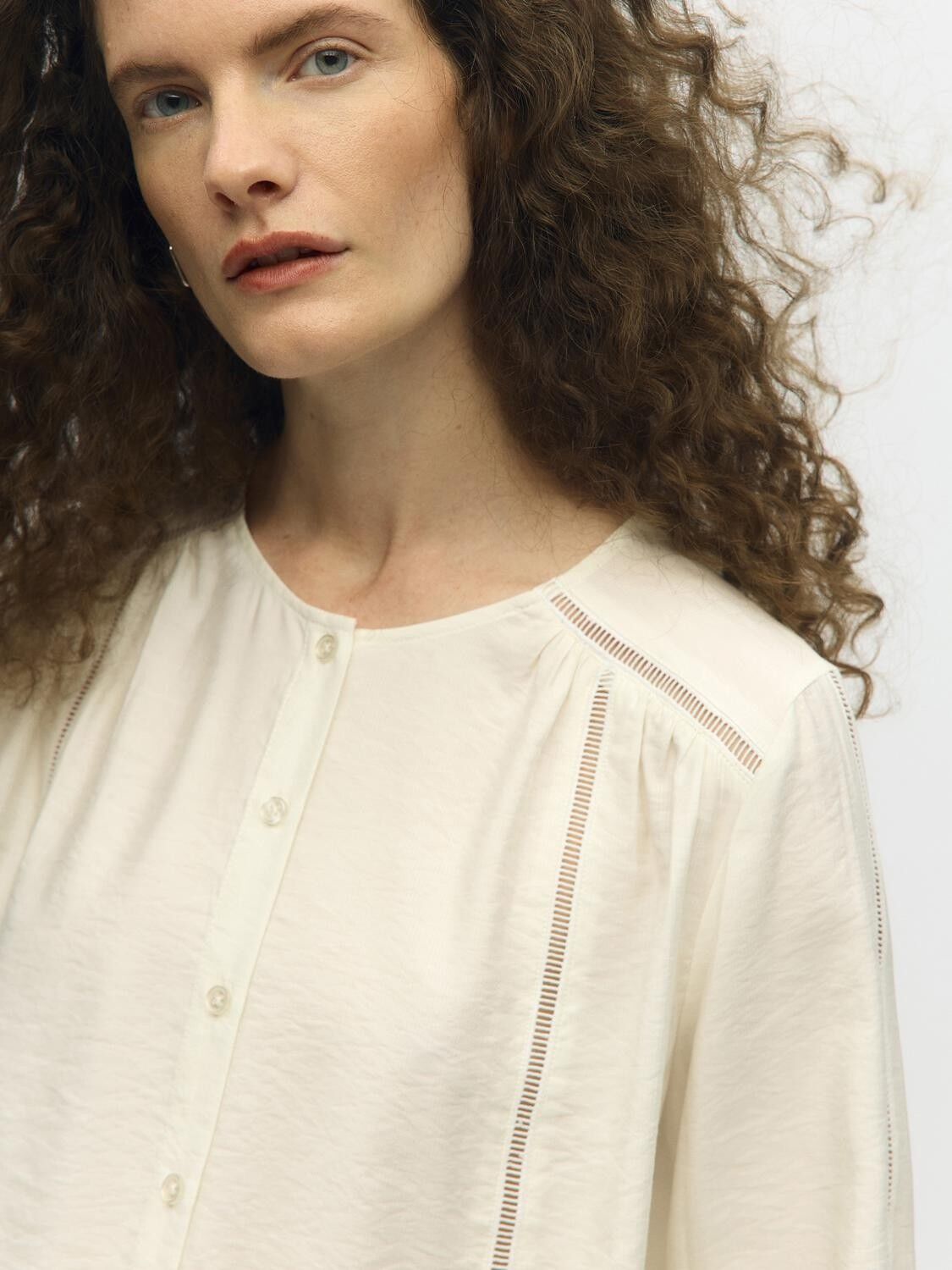 Objdana L/S Re O-Neck Top Noos
