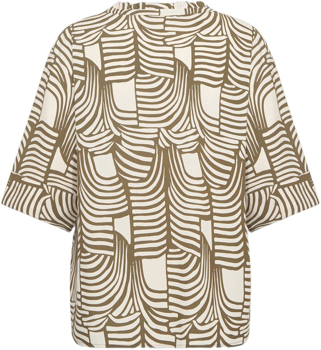 Curvy WA-LOVIS 2 Bluse Oliven