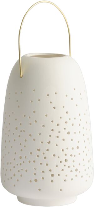 Ceramic lantern, medium, 15,5x24 cm