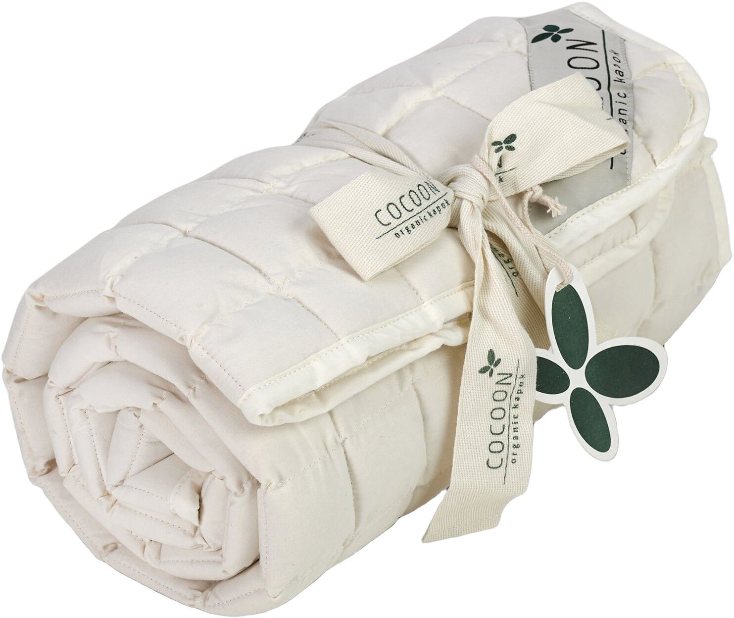 COCOON Kapok rullemadras til Stokke Sleepi Mini V2, &oslash;kologis