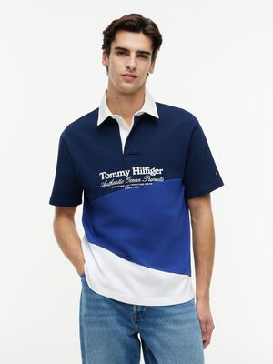GRAPHIC COLORBLOCK CLASSIC POLO