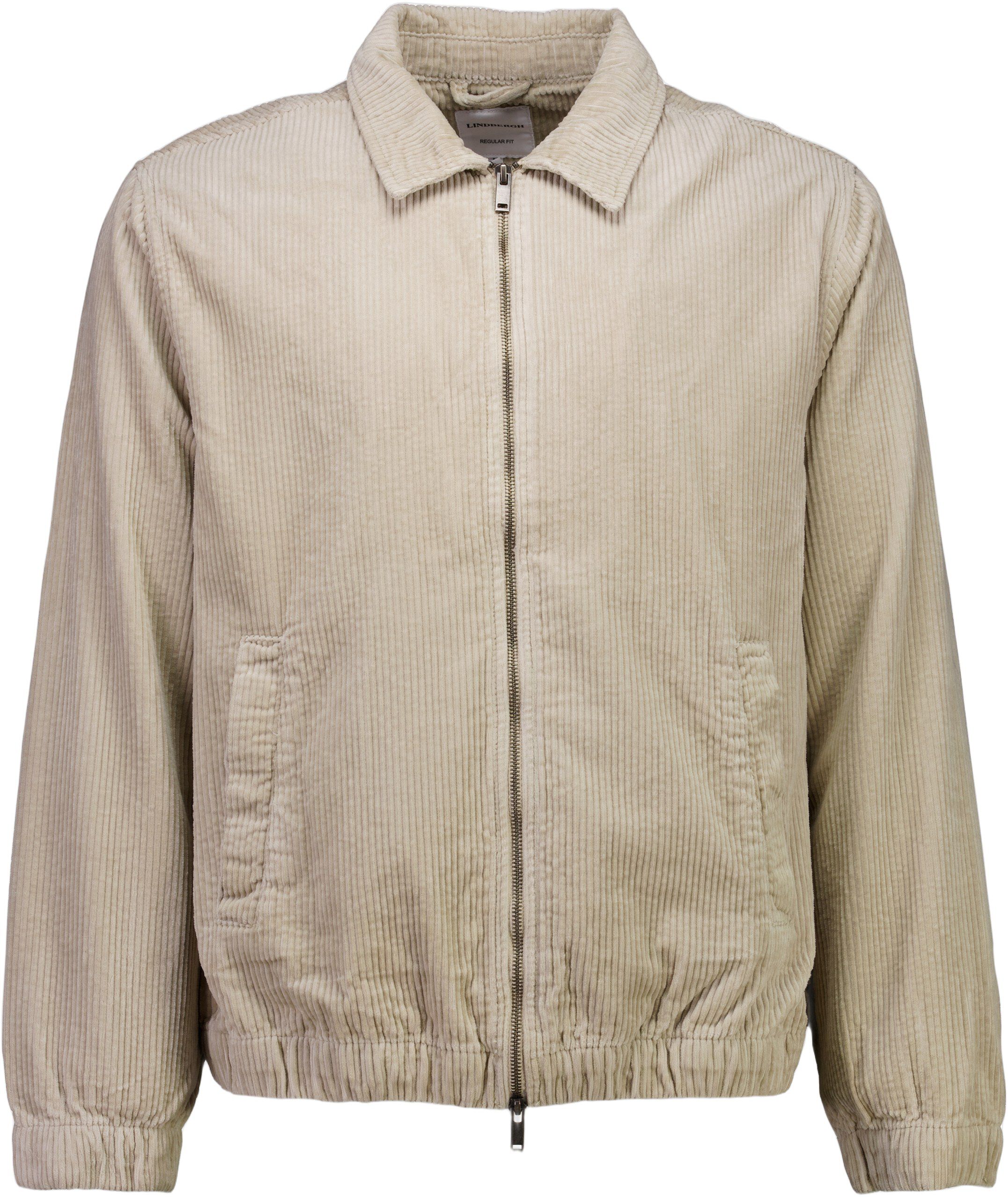 Corduroy zip jacket