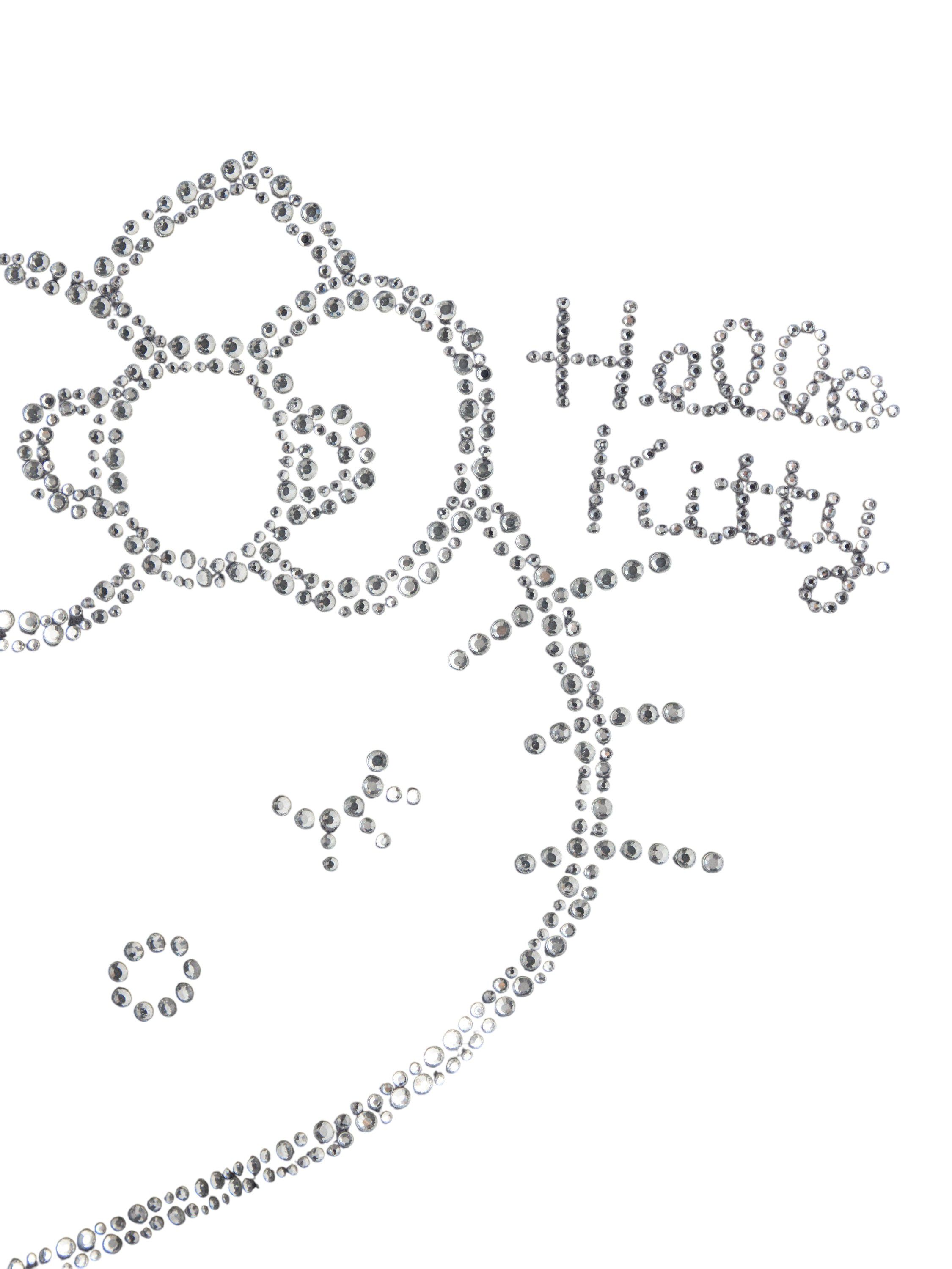 Velour sweatshirt with a round neck