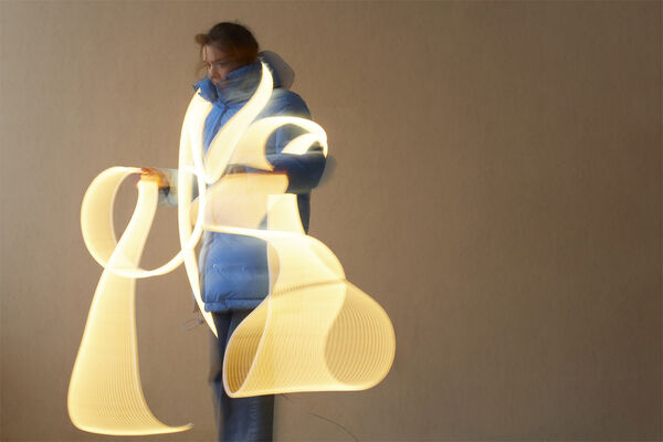 Flex tube, 5 m, warm white, 500016W