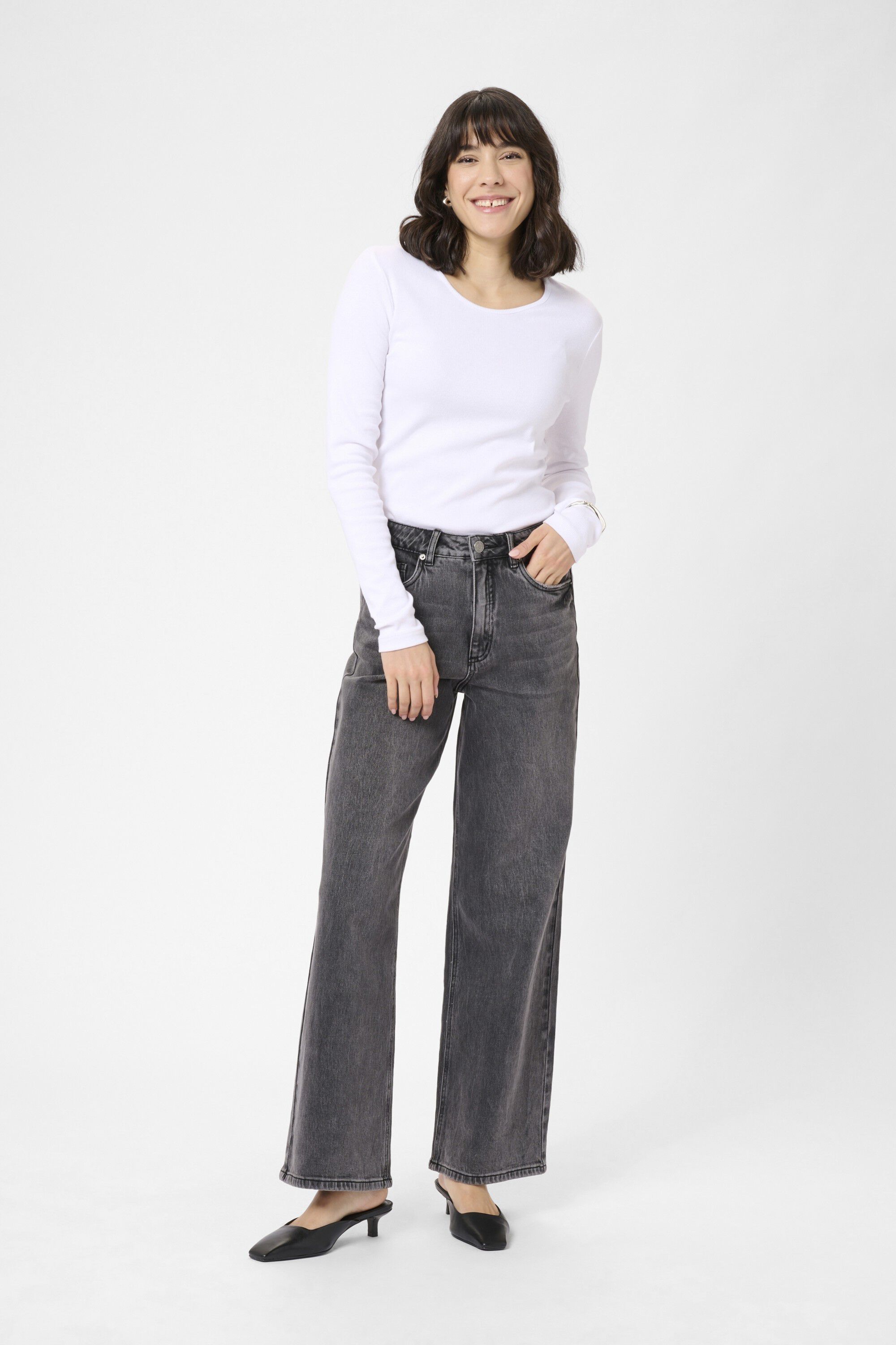 KAmeadow HW Reg Fit Jeans