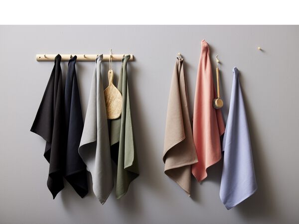 Kjøkkenhåndkle Diamond 50x70 cm Lys grå