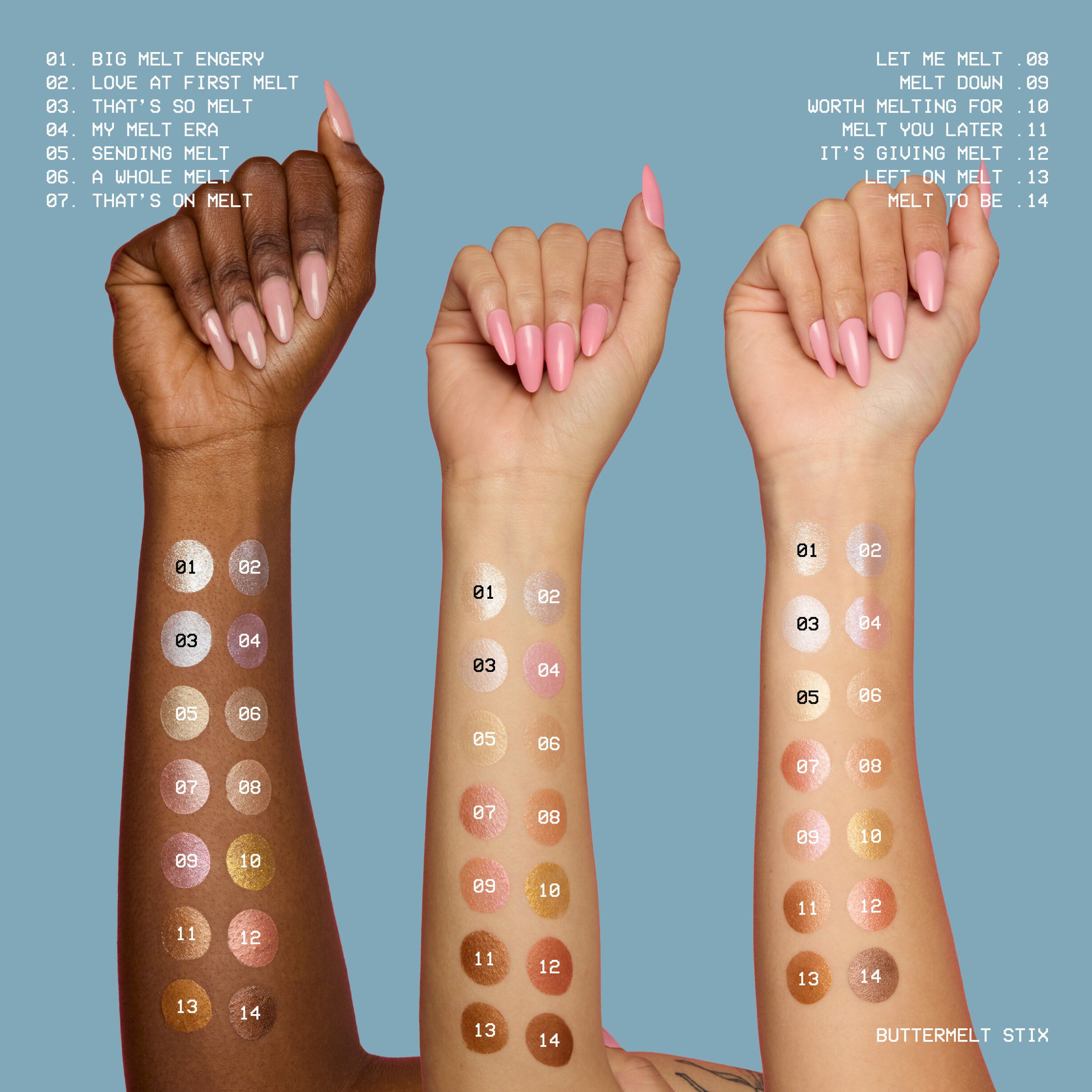 Buttermelt Glaze Highlighter Stix