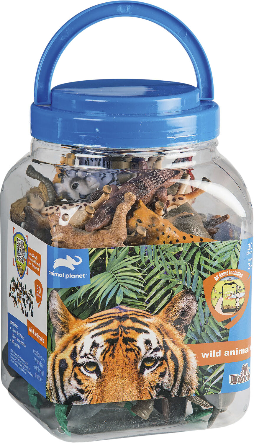 VILDE DYR 30 DELE I SPAND