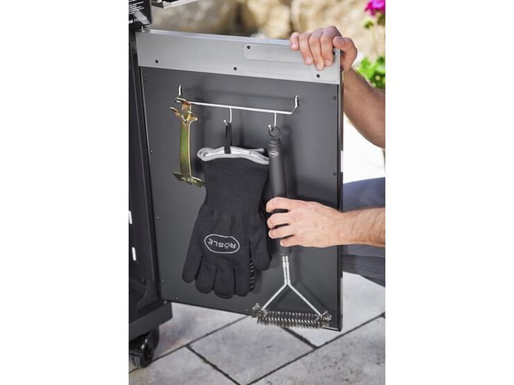 Grillbørste 43 x 16,5 x 3 cm Plast/Stål